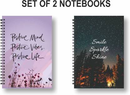 ROT RIX combo of 2 Notebooks A5 Diary Unruled 144 Pages