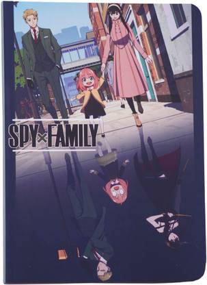 OFFO Spy X family Anime Printed, Smooth & Velvet finish A5 Notebook Ruled 160 Pages