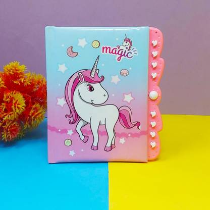 Parteet Lock Diary Regular Diary Liked by kids 80 Pages