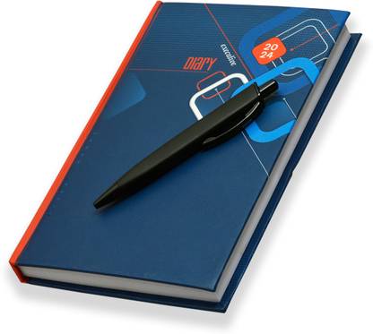 Flipkart SmartBuy 2024 New Year Gift set Diary with Pen For Him & Her… Regular Diary Ruled 365 Pages