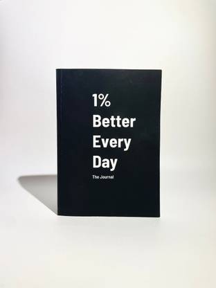 Motivinfo 1%Better Book-size Journal Unruled 84 Pages