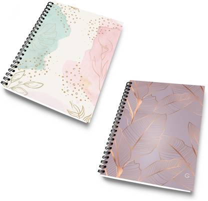 DI-KRAFT Diary Combo Pack | Printed Diary combo Pack | BTS New Collection A5 Diary Unruled 120 Pages
