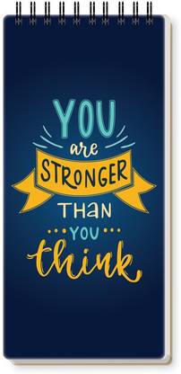 Nourish ToDo List Note Pad Regular Note Pad Ruled 50 Pages