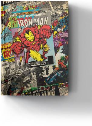 Macmerise Comic Ironman A5 Diary Ruled 100 Pages