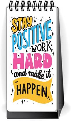 Nourish Desktop Standing To Do List Regular Desk Planner Ruled 50 Pages