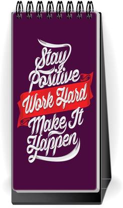 Nourish Desktop Standing To Do List Regular Desk Planner Ruled 50 Pages