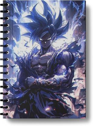 Pixel Art DragonBall Z Goku Book-size Notebook Ruled 50 Pages
