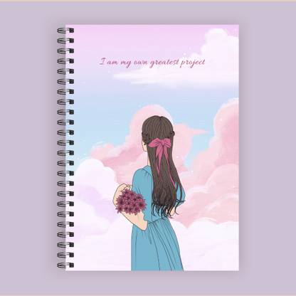 Jolly Campus Personal Diary, Cute Notebook, Spiral Wiro Binding Notebook, Diary, Notebook Regular Diary Ruled 160 Pages