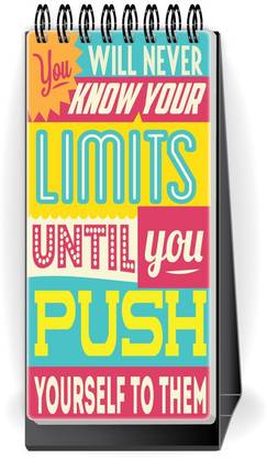 Nourish Desktop Standing To Do List Regular Desk Planner Ruled 50 Pages