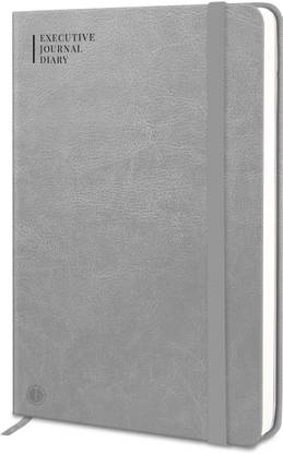 Jhingalala Leather Notebook Diary with Elastic Lock I Executive Notebook Journal Diary A5 Diary Ruled 192 Pages