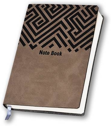 Flipkart SmartBuy Grey Daily Undated Unique And Stylish Conference Planner Diary For Man And Woman A5 Note Book Ruled 180 Pages