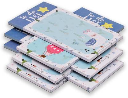 Flipkart SmartBuy Notepads for Office Stationery, Undated to Do List Planner Writing Pads, Pocket-size Note Pad NO 50 Pages