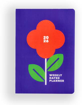 Tiger Notes 2026 Weekly Planner A5 Desk Planner None 200 Pages