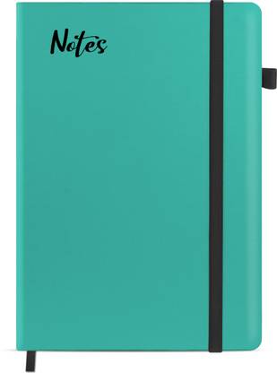 Abstract Collection A5 Regular, Designer, Executive Dated Notebook with Pen Holder A5 Notebook Single Rule Golden 200 Pages