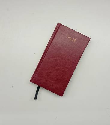 CuckooDiaries _Year 2023_Vertical Slim Diary Size Length: 6.5" Width 3.5" Height : 1" Inches Mini Diary Ruled 365 Pages