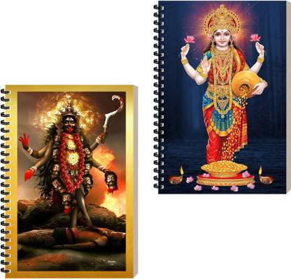 ESCAPER Devotional Diary, Spiral Notepad, Designer Writing Notebook A5 Diary Ruled 160 Pages