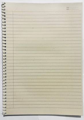 Sprial Notebook Copy Spiral Binding A4 Notebook Ruled 50 Pages