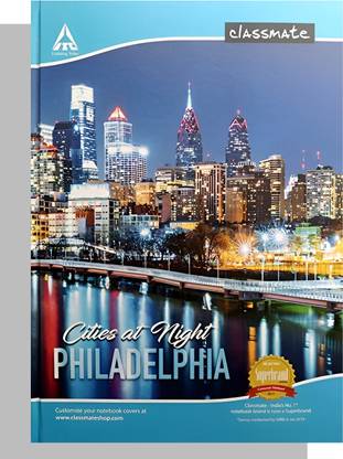 Classmate Hardcover Notebook, 384 Pages, 33x21 Size, Unruled Notebook, Long Size Notebook A4 Notebook unruld 384 Pages