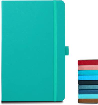 Doodle Pro Series Executive PU Leather Hardbound Diary With Pen Loop for Men & Women | A5 Organizer Ruled 160 Pages