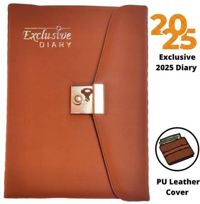 ShreeGanadhish 2024 Executive/Organizer/Planner/Notebook|24 X19 X3 CM Regular Diary Ruled 365 Pages