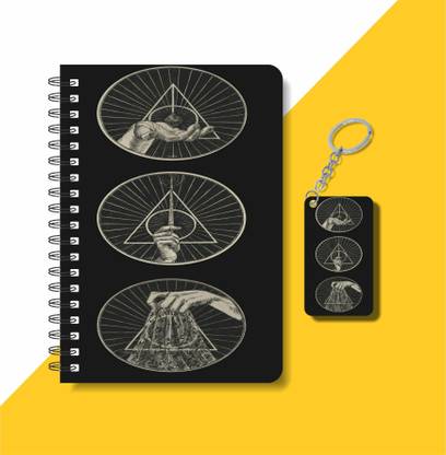 craft maniacs A5 DIARY + KEYCHAIN A5 Notebook RULED 160 Pages