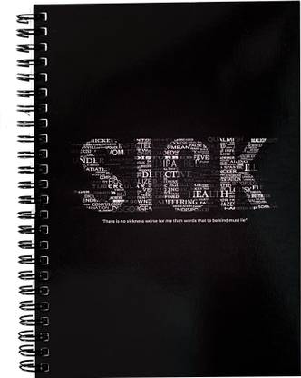 athaavicraft Notebook A5 Notebook unruled 160 Pages