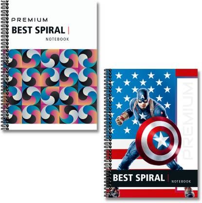 Best Spiral Notebooks | 500 Pages UnRuled Notebook | A4 Size Paper | A4 Notebook UnRuled 500 Pages