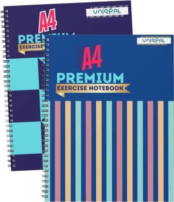 UNIQPAL NOTEBOOK A4 Notebook RULED / LINE 200 Pages