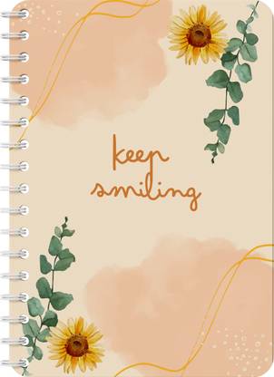 The Papier Ocean Undated Daily Productivity Tracker and Task Organizer A5 Planner/Organizer 80 GSM - 180 Lay Flat - Unique Twin Wiro Binding Design | To do List Ruled 160 Pages