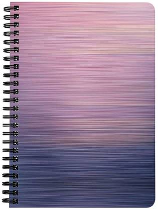 TaffyNotes Feather Blur (Black) A5 Notebook Ruled 120 Pages