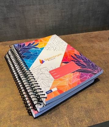 GARGANDASSOCI Handmade A4 Notebook Single Rule 140 Pages