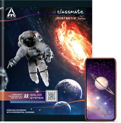 Classmate Interaktiv AR A4 Notebook Unruled 172 Pages