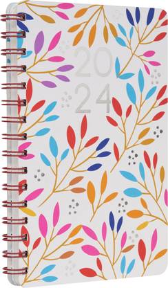 Doodle Happiness Wiro Bound A5 Planner/Organizer Ruled 216 Pages