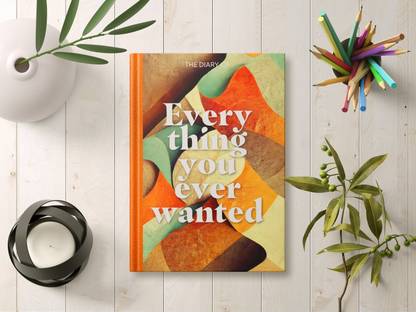 CREATIVE CONVERT EVERYTHING YOU EVER WANTED A5 Journal Single Line 160 Pages