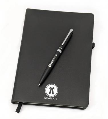 UJJi Advocate Gift Sets with Metal Pen & Notebook A5 Gift Set Ruled 186 Pages