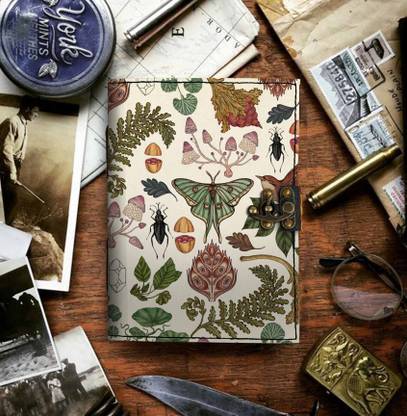 DI-KRAFT HANDCRAFTED DESIGNER REXGIN JOURNAL A5 Journal UNRULED 200 Pages