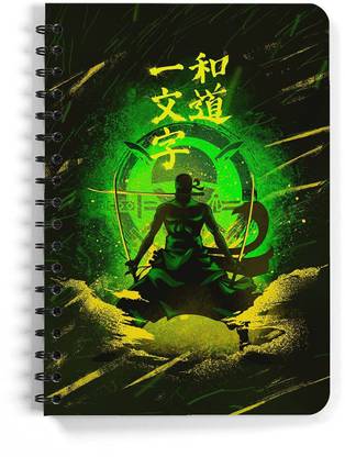 ComicSense One Piece Anime Crossroads of Six Paths Sketchbook A5 Notebook Unruled 120 Pages