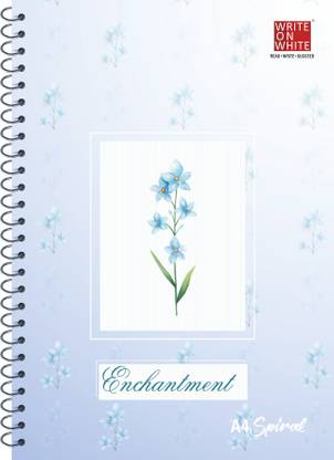 WRITE ON WHITE New Collection A4 Notebook Rulled 500 Pages