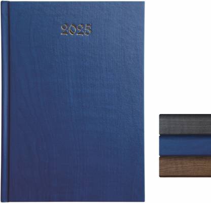 ANUPAM Dash 2025 Diary with Dates Daily Planner Full Page Per Day with Monthly Calendar B5 Diary January to December New Year Diary 2025, 365 Days Daily Diary 80 GSM 400 Pages