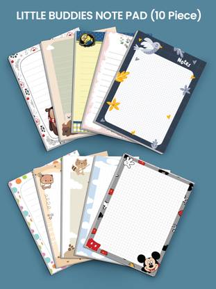 Paperaft notepad A6 Note Pad ruled 25 Pages