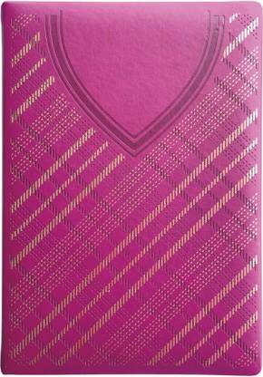 ANUPAM Dap Notebook College Ruled Notebook 80 Gsm Paper Shirt Styled Design PU Cover A5 Diary for Writing, Planning, Travel Office Use, Handy Journal, Stylish Look Notebook 192 Pages