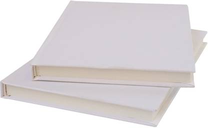 INNAXA Hard cover Notebook,Natural shade Paper A5 Diary Blank 128 Pages