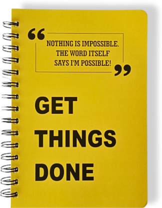 CRAFTOPIX Craft paper A5 Planner/Organizer Unruled 176 Pages