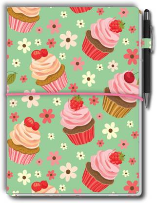 Nourish Small (7x5 in) Memo Pad with Sticky Notes, Stylus Pen & 1 Extra Pad… A6 Memo Pad Ruled and Unruled 50 Pages