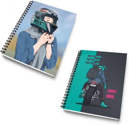 DI-KRAFT Diary Combo Pack | Printed Diary combo Pack | BTS New Collection A5 Diary Unruled 120 Pages
