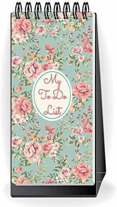 Nourish Desktop Standing To Do List Regular Planner/Organizer Ruled 50 Pages