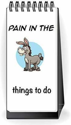 Nourish Desktop Standing To Do List Regular Planner/Organizer Ruled 50 Pages