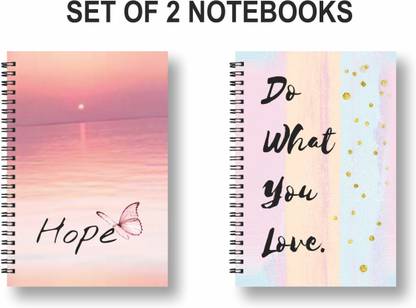 ROT RIX combo of 2 Notebooks A5 Diary Ruled 144 Pages