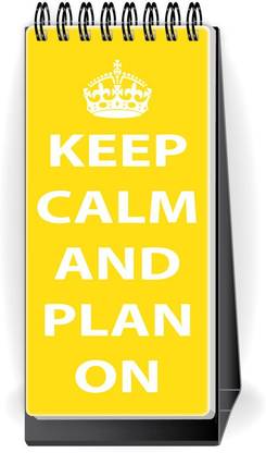 Nourish Desktop Standing To Do List Regular Desk Planner Ruled 50 Pages