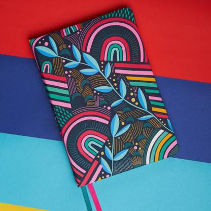 Doodle Soft Foam Padded Undated A5 Notebook Ruled 160 Pages